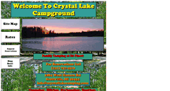 Desktop Screenshot of crystallakecamping.com